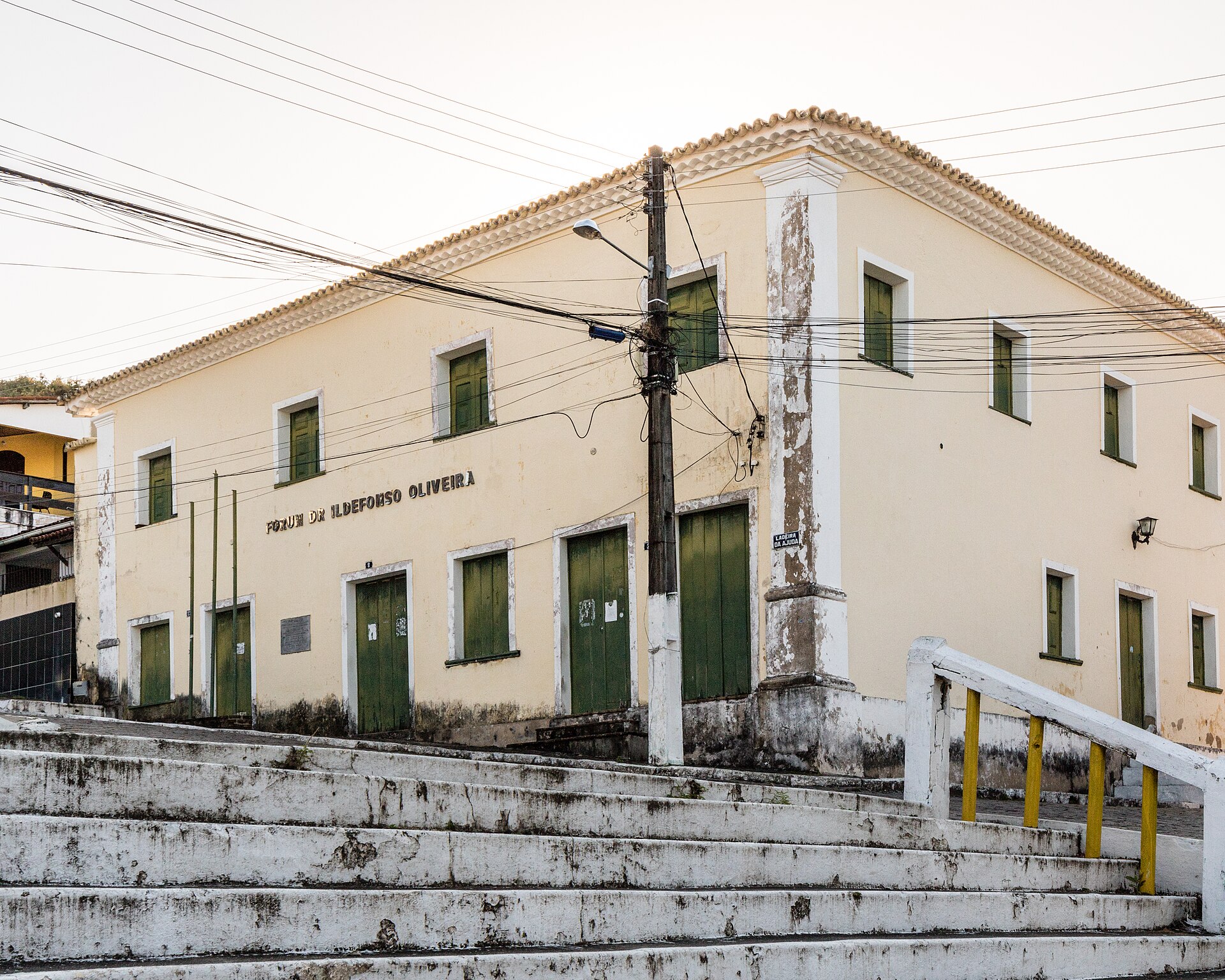 Imagem de referência de Casa do Ouvidor, descrito nos dados abertos como bem tombado pelo Instituto do Patrimônio Artístico e Cultural da Bahia na cidade de Jaguaripe