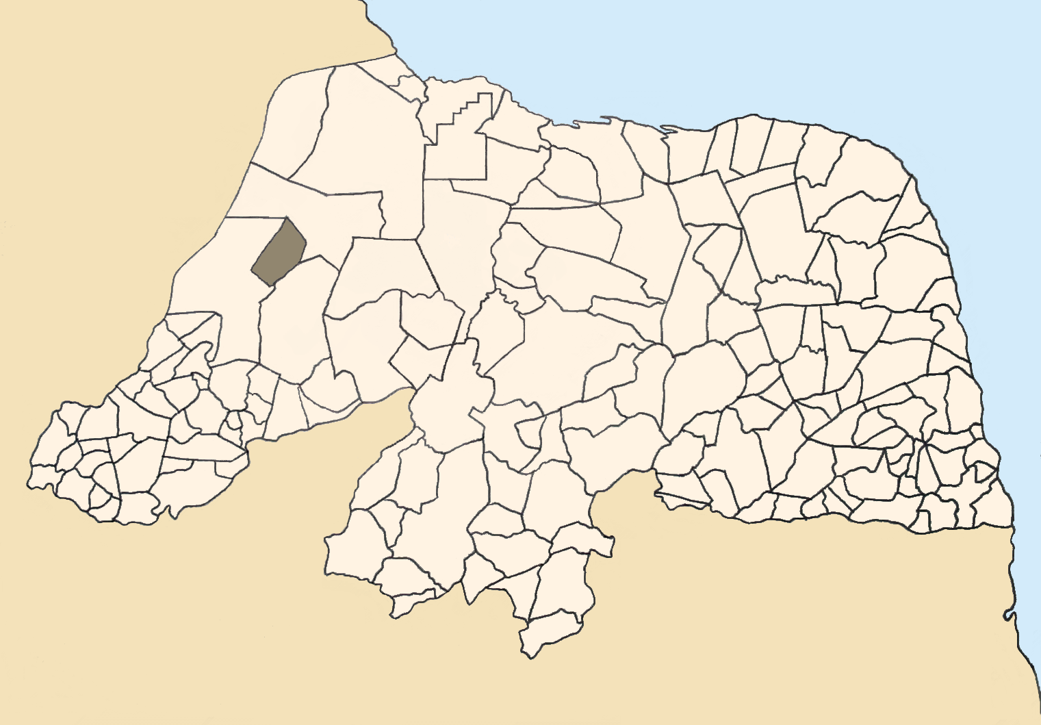 Imagem de referência de Felipe Guerra, descrito nos dados abertos como município brasileiro do estado do Rio Grande do Norte