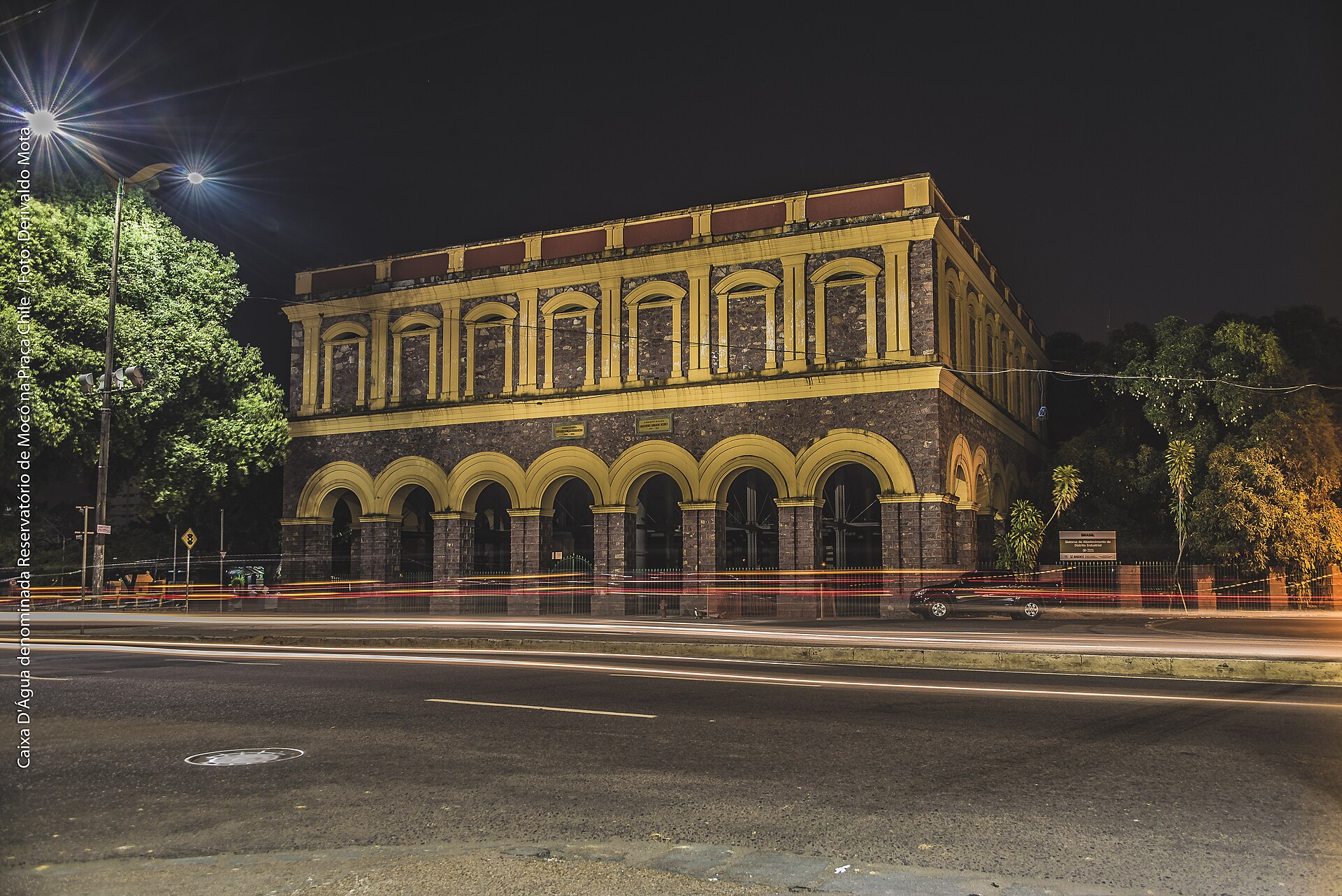 Imagem de referência de Reservatório do Mocó, descrito nos dados abertos como reservatório de água localizado na cidade de Manaus, tombado pelo patrimônio histórico
