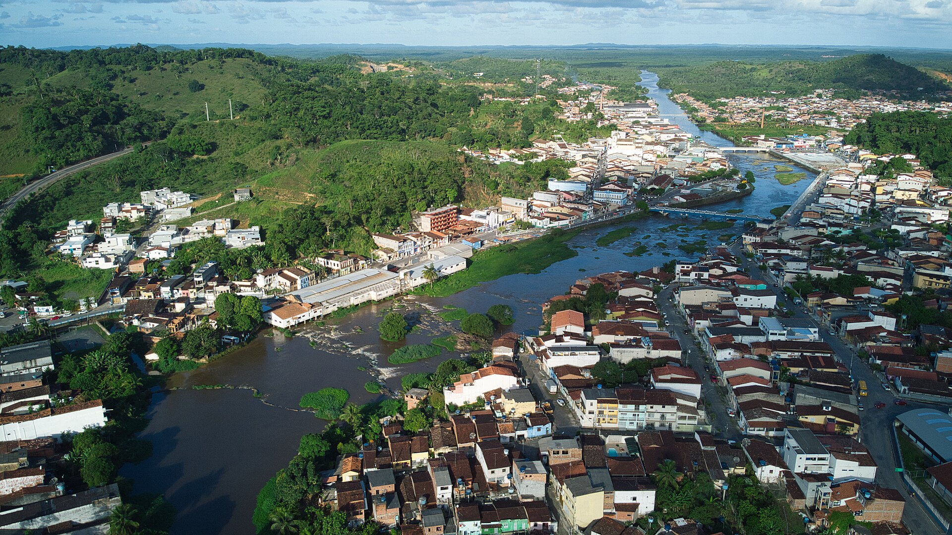 Imagem de referência de Nazaré, descrito nos dados abertos como município do Estado da Bahia, Brasil