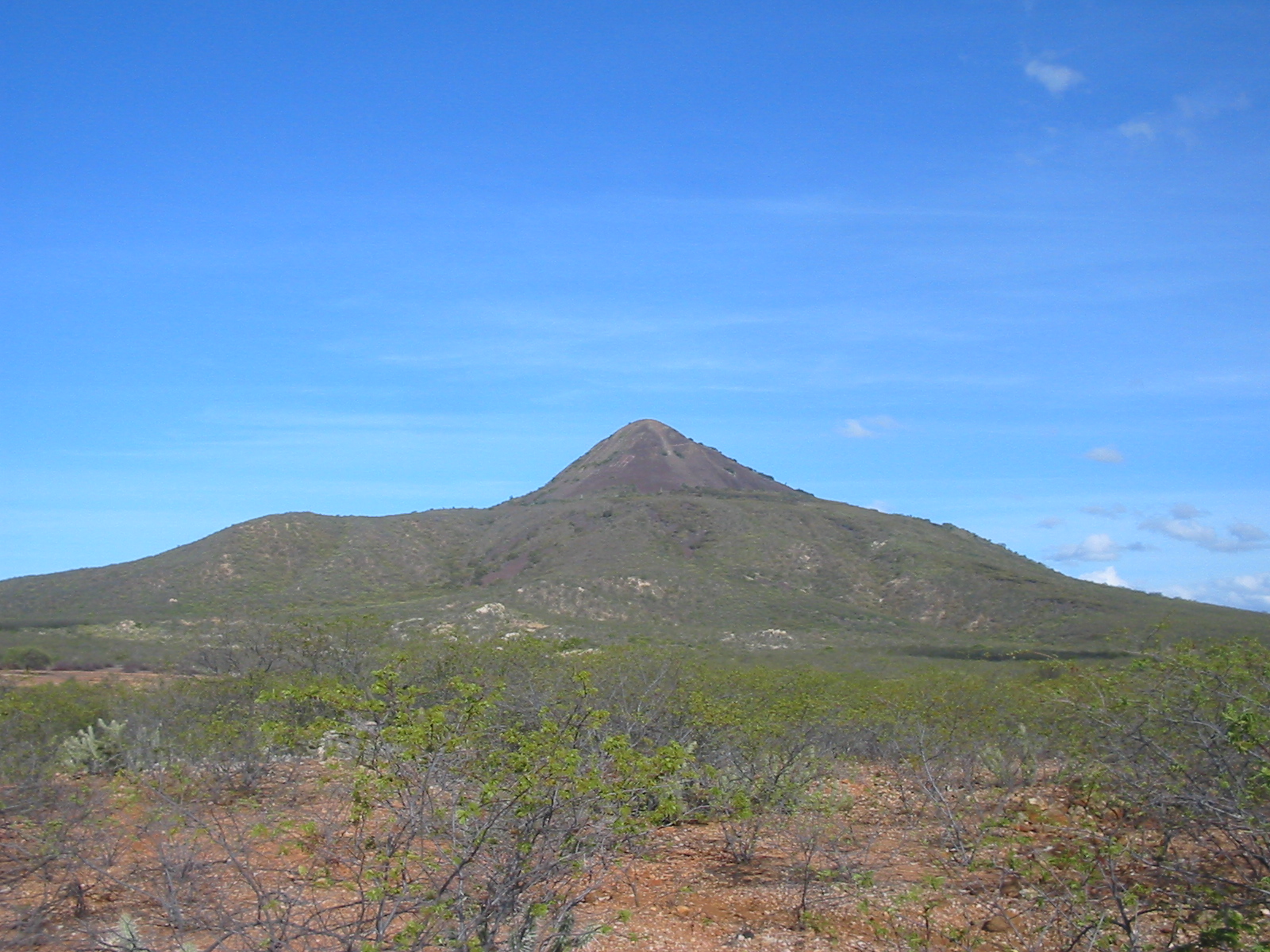 Imagem de referência relacionada a Pico do Cabuji, item descrito como vulcão extinto no estado do Rio Grande do Norte, Brasil