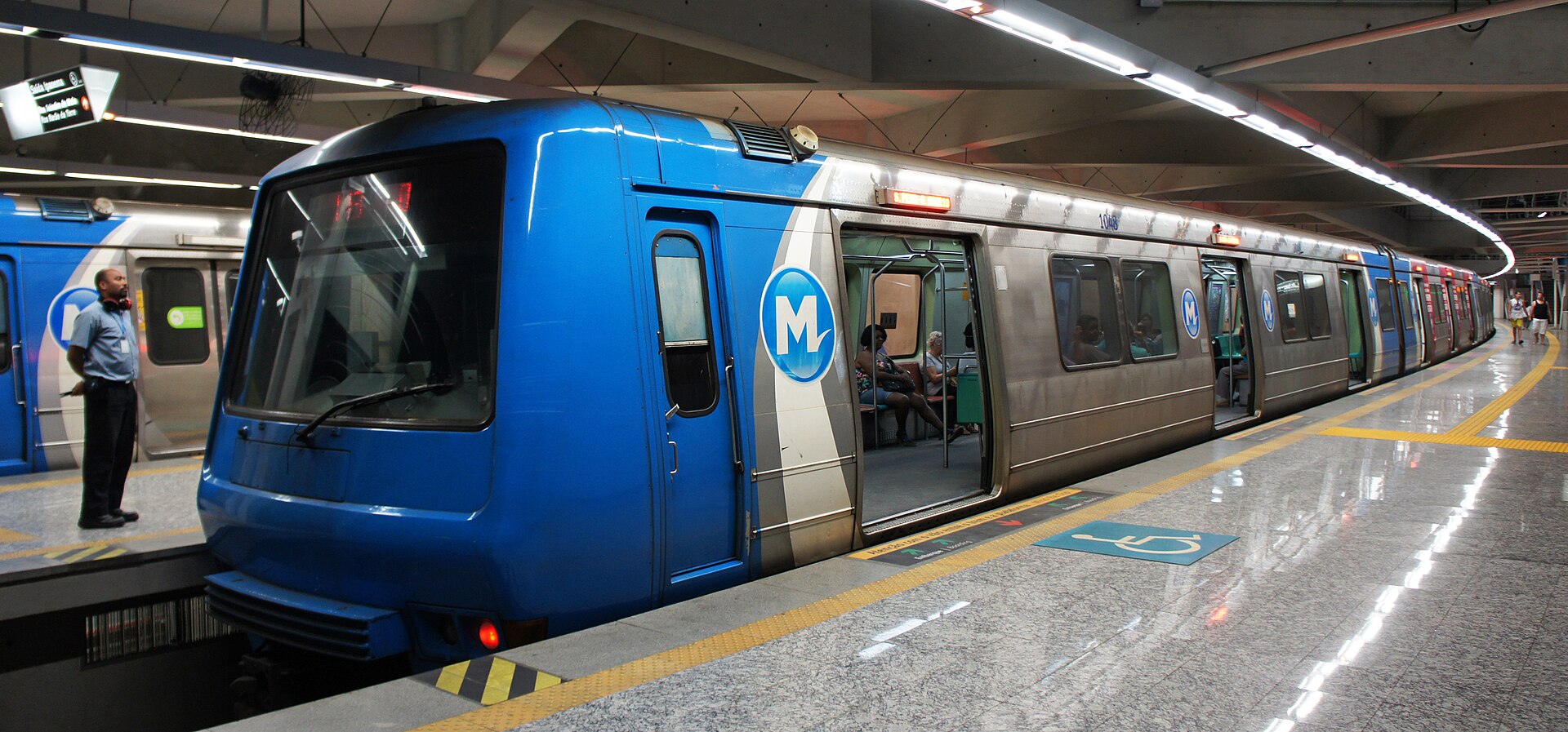 Imagem de referência de Metrô do Rio de Janeiro, descrito nos dados abertos como sistema metroviário público da região metropolitana do Rio de Janeiro