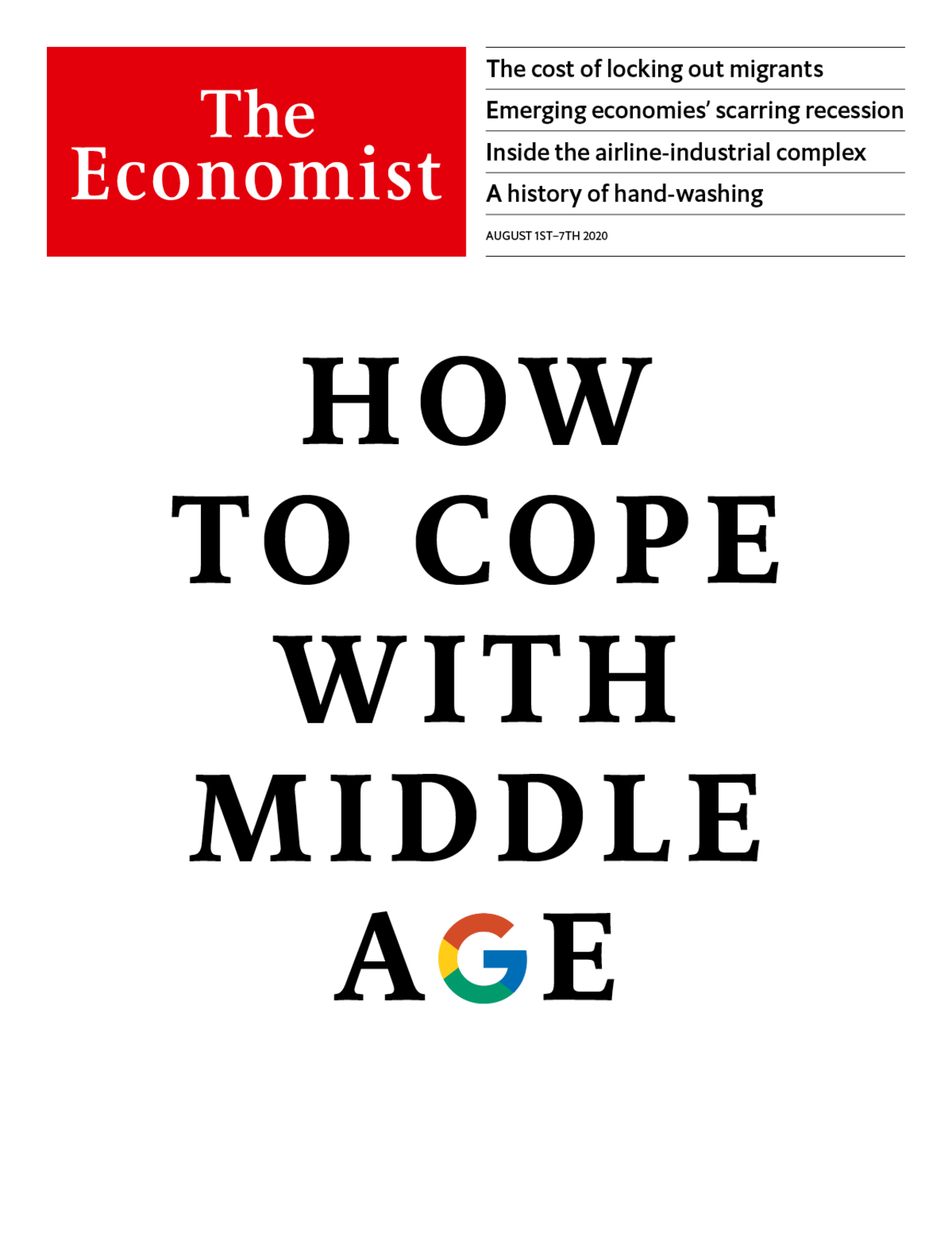 Imagem de referência relacionada a The Economist, item descrito como jornal inglês