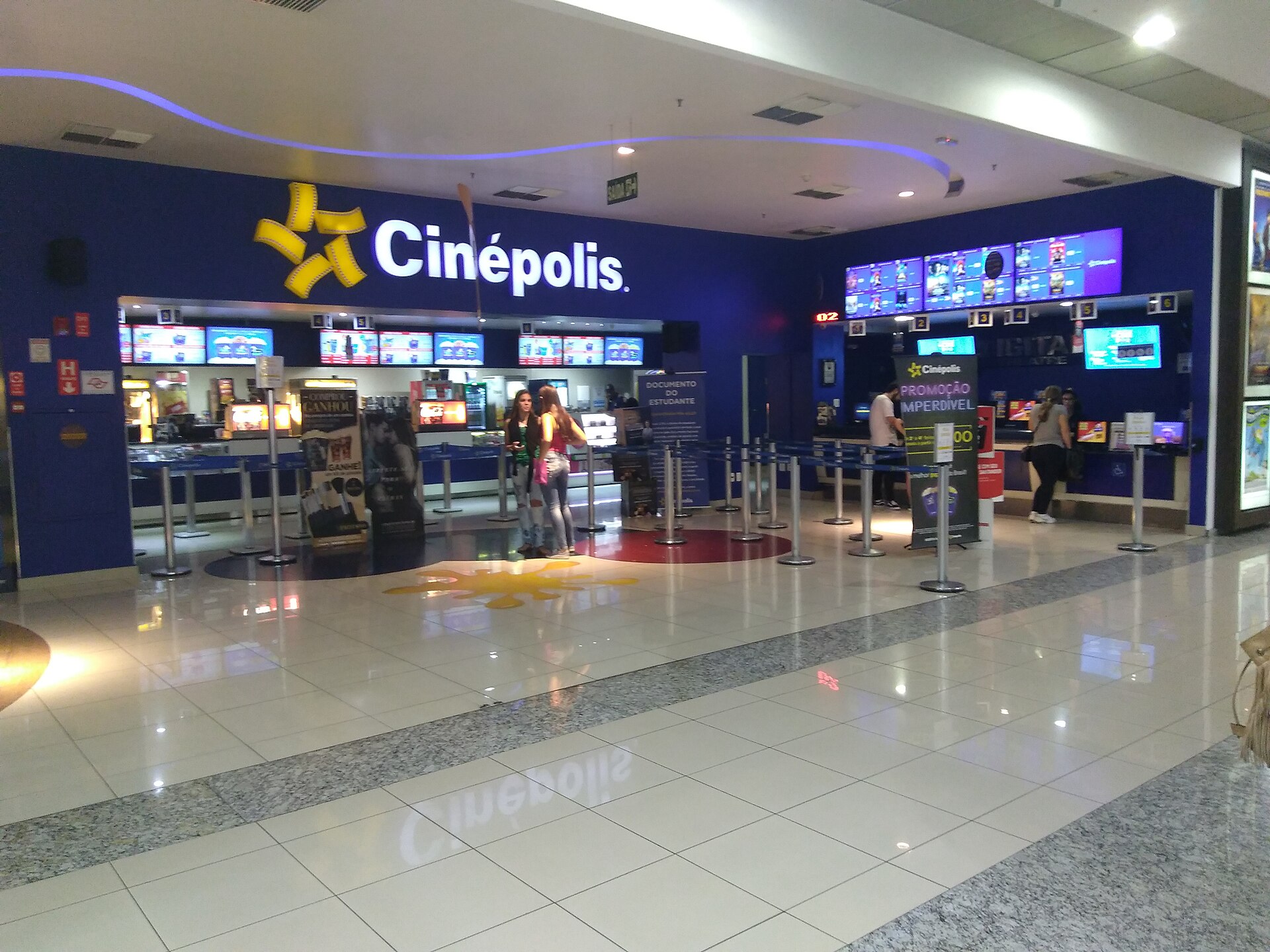 Imagem de referência de Cinepolis Mais Shopping, descrito nos dados abertos como complexo de salas de cinema da cidade de São Paulo, estado de São Paulo