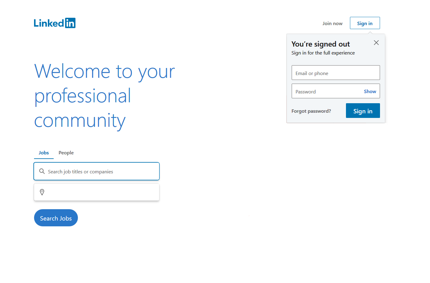 Imagem de referência relacionada a LinkedIn, item descrito como rede social focada em negócios e emprego