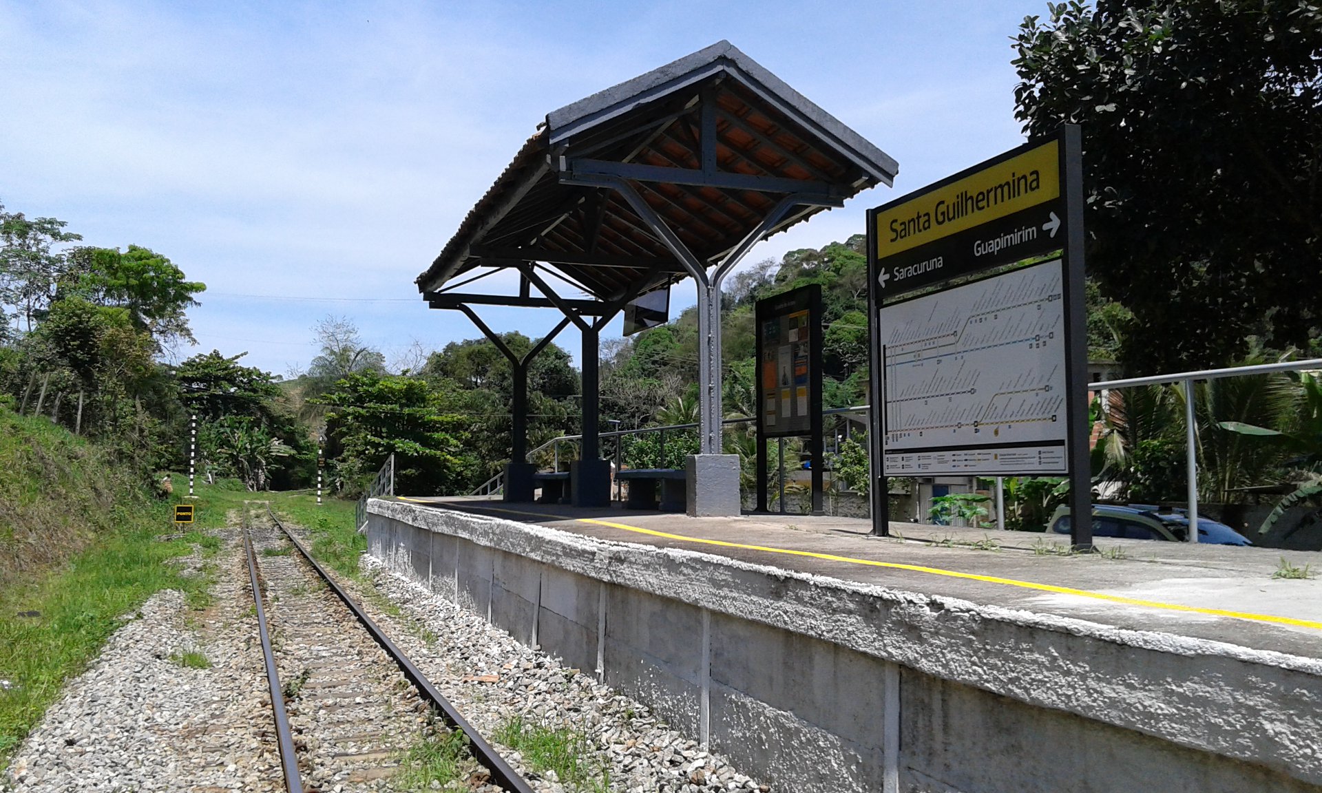 Imagem de referência de Parada Santa Guilhermina, descrito nos dados abertos como estação de trem