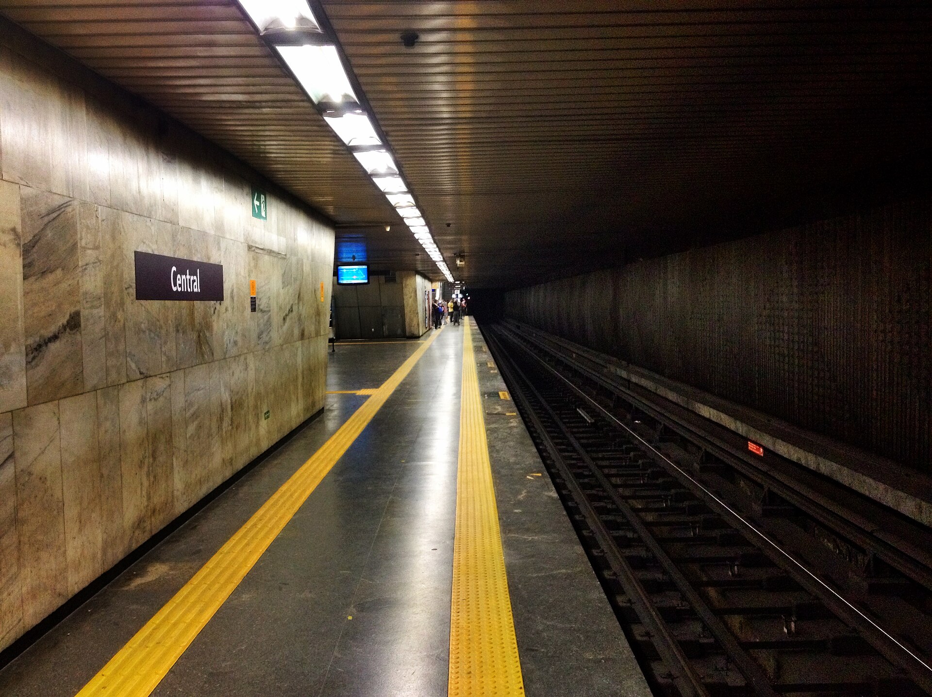 Imagem de referência de Estação Central (Metrô Rio), descrito nos dados abertos como estação das Linhas 1 e 2 do Metrô do Rio de Janeiro