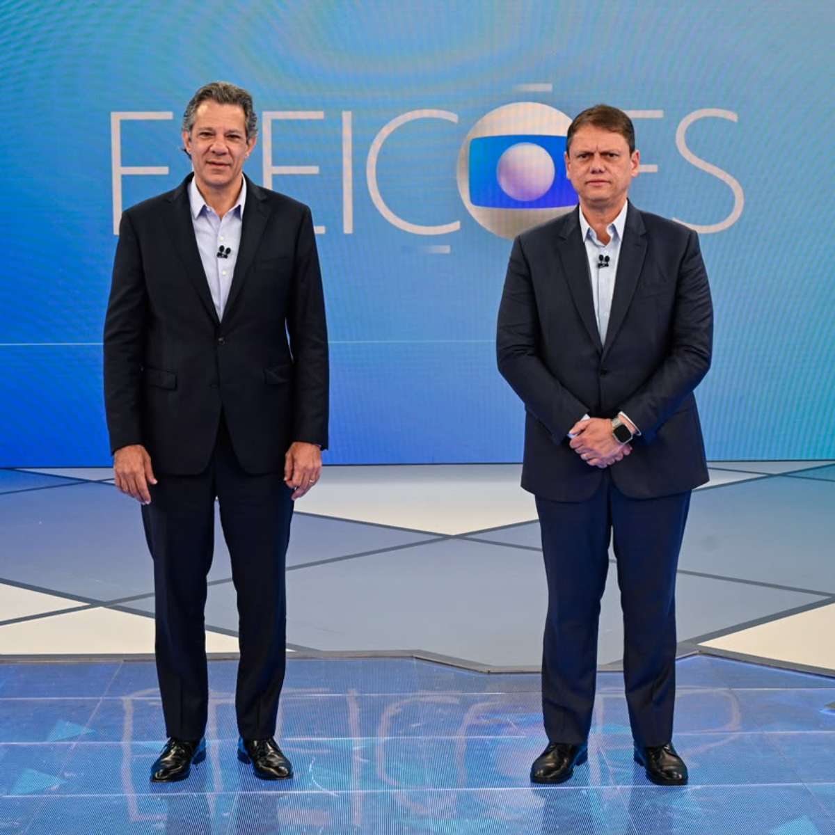 Inclusão de crianças com deficiência e situação fiscal são temas do segundo bloco de debate entre Tarcísio e Haddad na Globo; acompanhe ao vivo