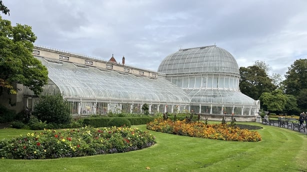 Garden scene at Botanic Gardens Belfast
