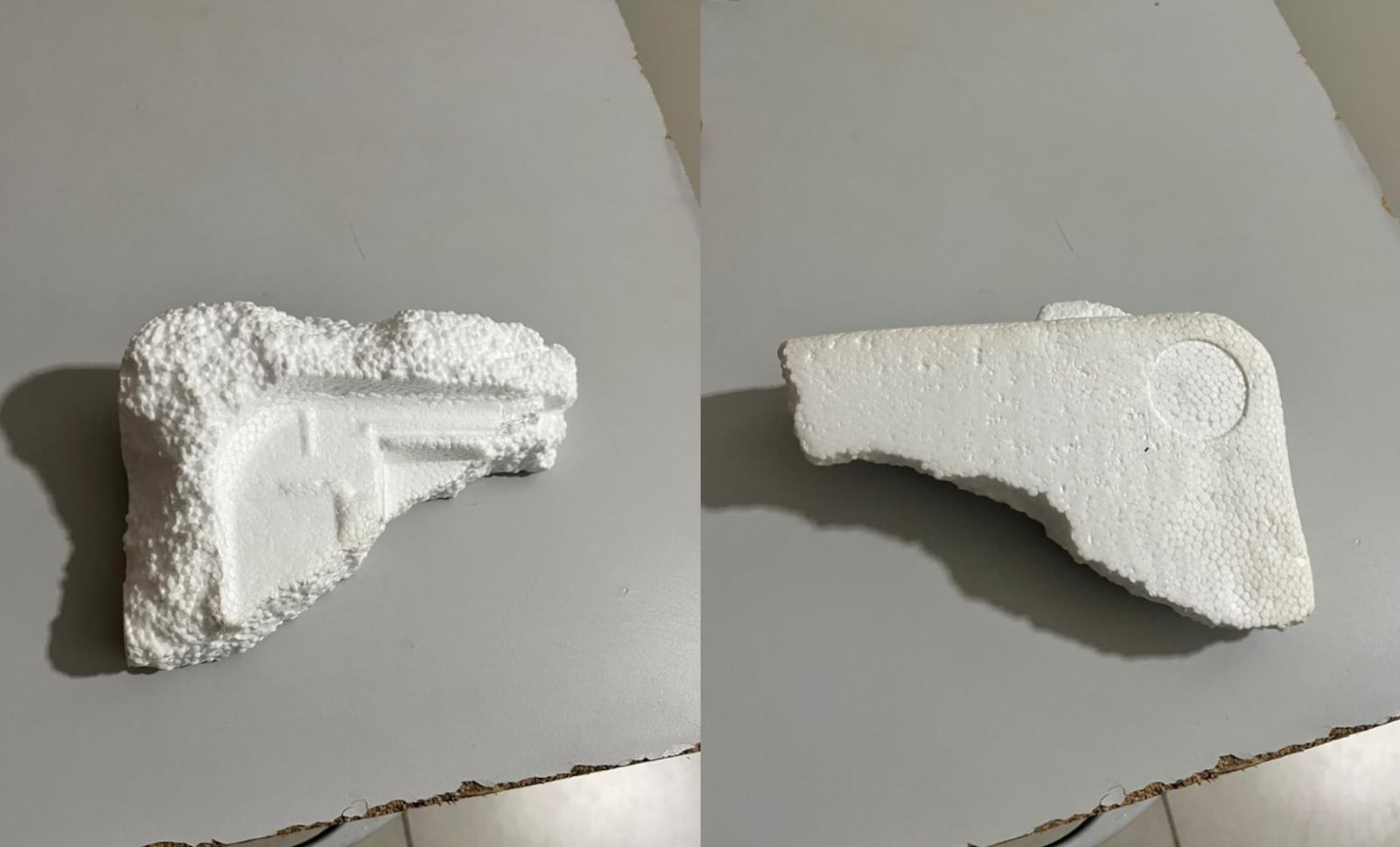 Falsa arma foi usada para tentar intimidar cliente do estabelecimento Reprodução/TV PARANAÍBA