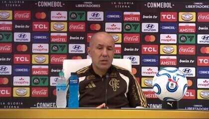 Jardim projeta Flamengo "com mais qualidade" no jogo de volta contra o Estudiantes