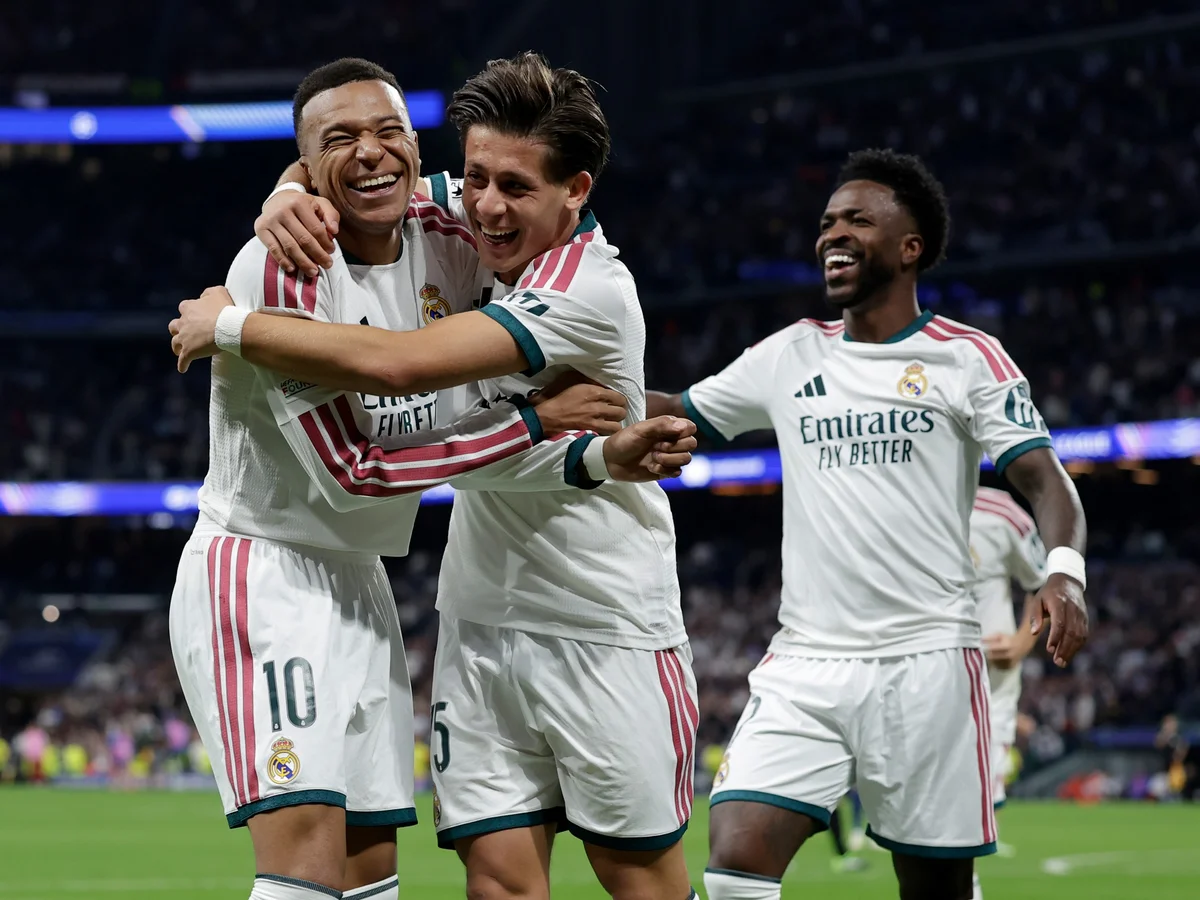 Champions: Real Madrid goleia Leipzig e está invicto; Vini Jr segue sem gol
