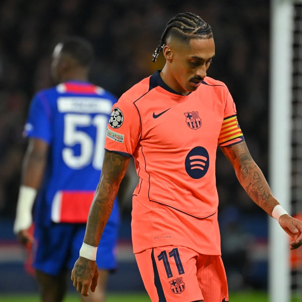 Barcelona: Raphinha diz que derrota não afeta clássico contra o Real Madrid