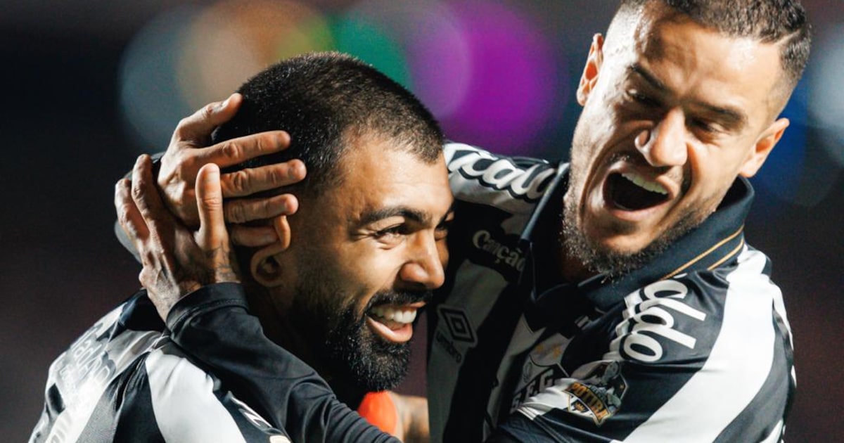 Gabigol vira para o Santos, com estreia de Coutinho e roteiro repetido do São Paulo no Brasileirão