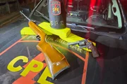 Apreensão: armas e drogas
