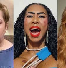 Tulla Luana, Inês Brasil e Malévola Alves estão os famosos 'descontrolados' mais pedidos nas redes sociais para 'A Fazenda' Foto: Reproduções