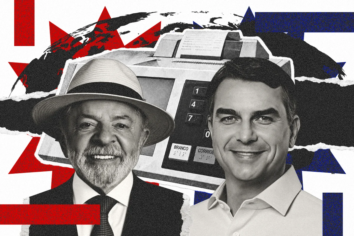 Votação no exterior: Lula sai na frente de Flávio em apuração parcial
