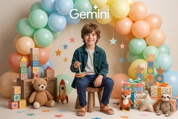 Prompts para ensaio fotográfico de Dia das Crianças para fazer no Gemini
