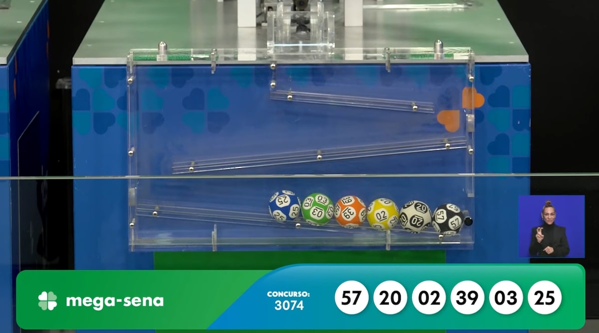Resultado da Mega-Sena 3074: NINGUÉM LEVA E VALOR ACUMULA; saiba quanto pagam quina e quadra