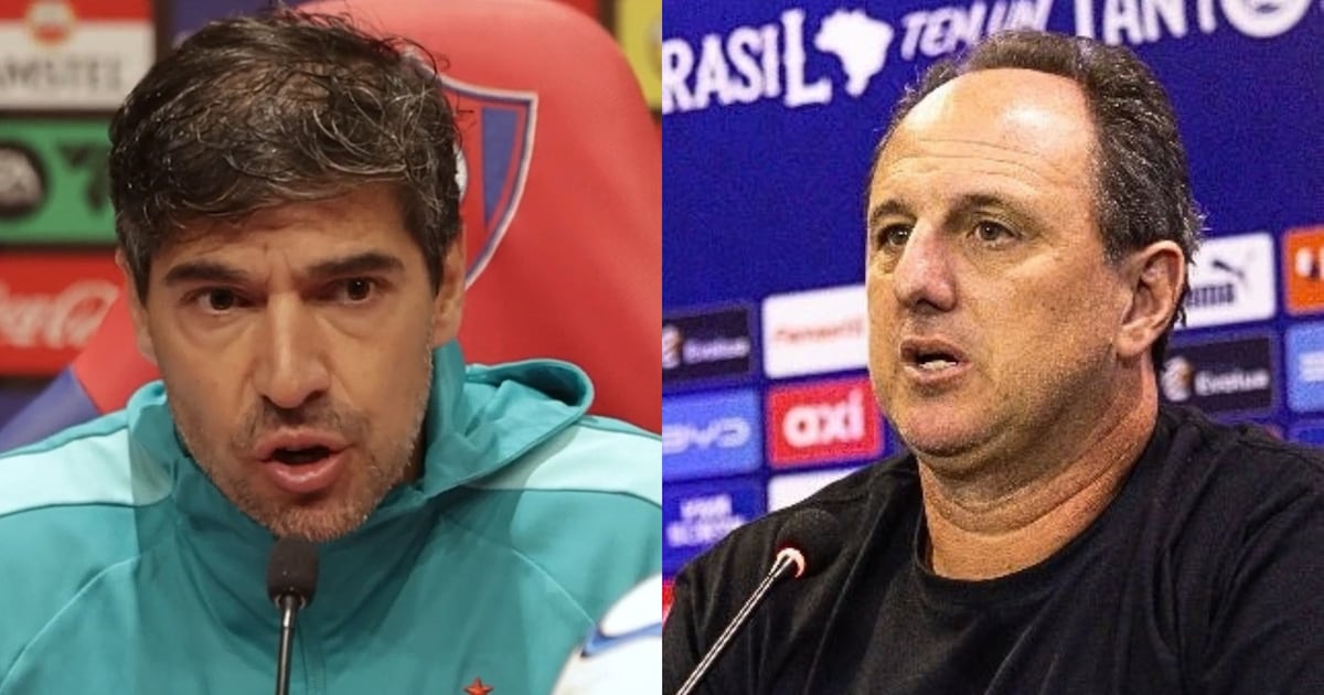 Abel Ferreira e Rogério Ceni renovam rivalidade histórica em Palmeiras x Bahia