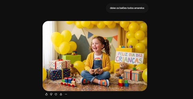 Prompts para ensaio fotográfico de Dia das Crianças para fazer no Gemini