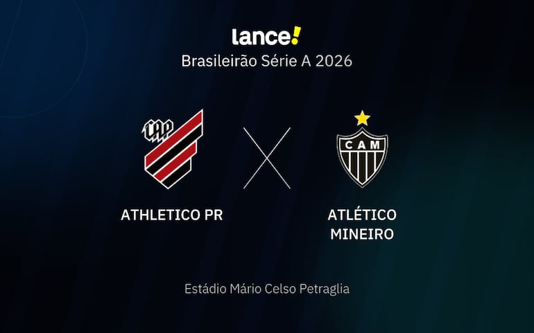 Athletico-PR x Atlético-MG: onde assistir, horário e escalações do jogo pelo Brasileirão