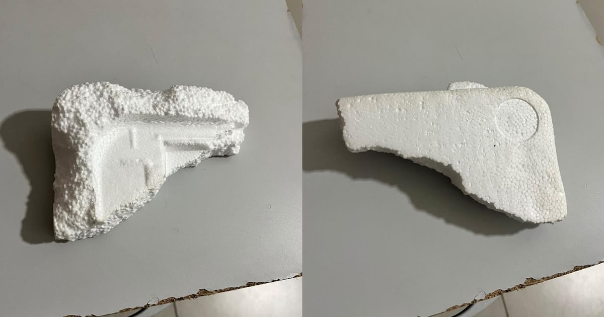 Homem usa ‘arma’ de isopor para tentar roubar carro em posto de gasolina e é preso em MG
