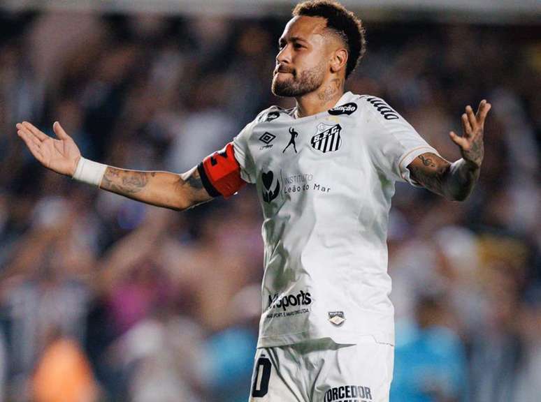 Neymar faz dois, e Santos busca empate incrível contra o Flamengo